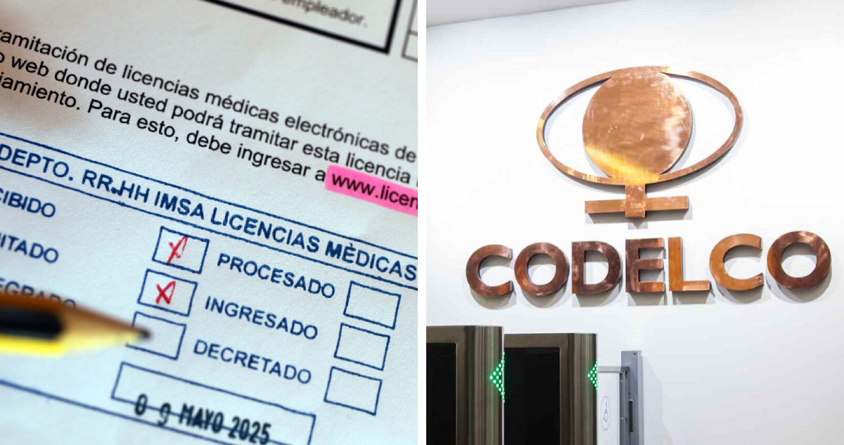 Codelco toma medidas: despide a 21 trabajadores que viajaron al extranjero estando con licencia médica