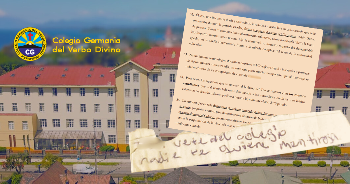 Bullying al interior del colegio Germania del Verbo Divino