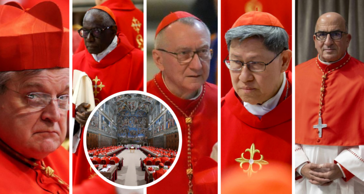 Facciones de la Iglesia en el Cónclave