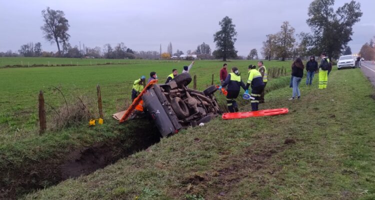 Conductor muere tras volcamiento en San Pablo