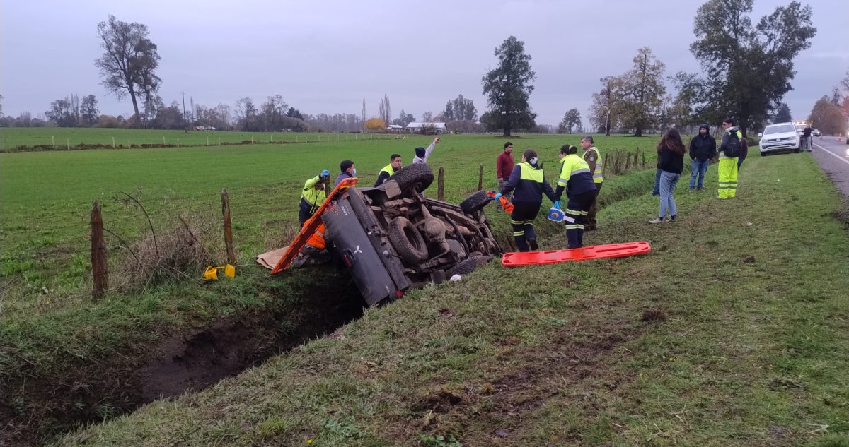 Conductor muere tras volcamiento en San Pablo