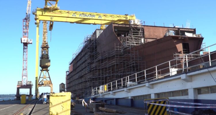 Construcción en ASMAR de primer buque del programa Escotillón 4 de la Armada