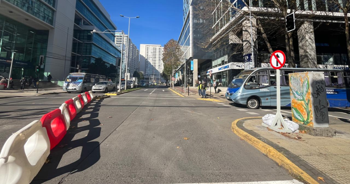 cortes de tránsito puente bicentenario concepción