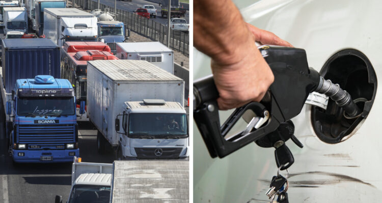 Los costos asociados al transporte bajan en abril según el INE: destaca la caída de los combustibles