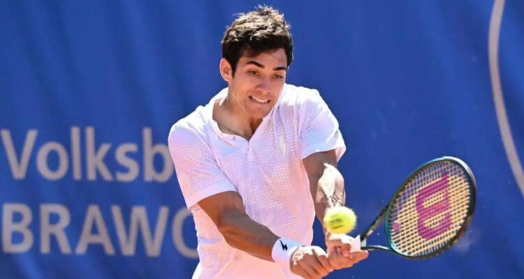 Cristian Garin en Challenger de Oeiras