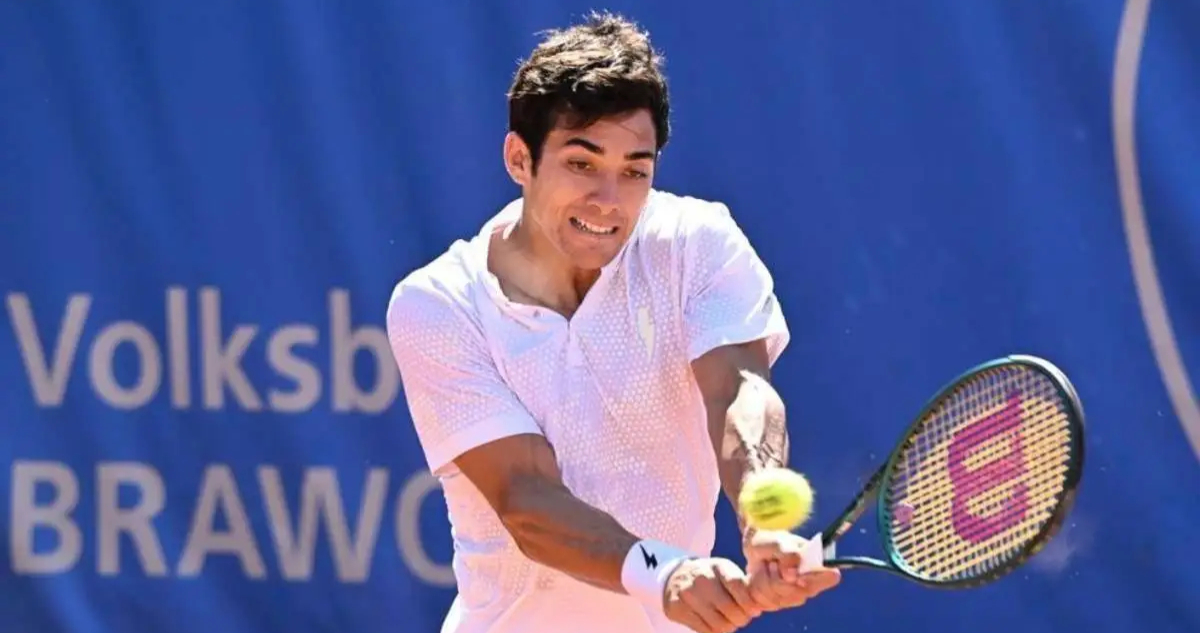 Cristian Garin en Challenger de Oeiras
