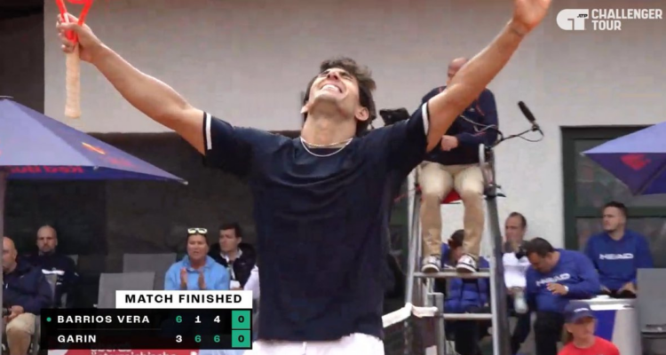 Cristian Garin doblega en la final a Tomás Barrios y se consagra campeón en el Challenger de Mauthausen en Austria.