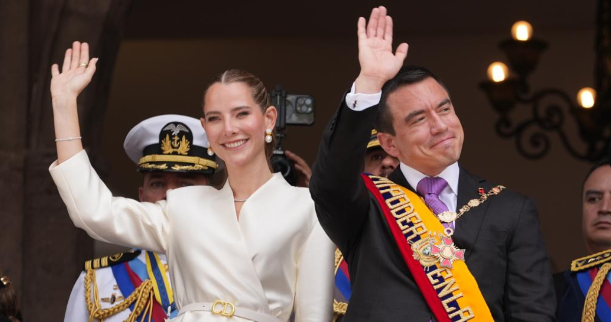 Daniel Noboa jura como presidente de Ecuador para el periodo 2025-2029