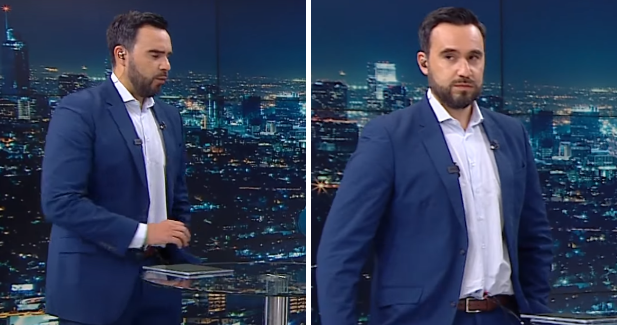 Daniel Silva probó aparato que emula cólicos menstruales: periodista no resistió y llegó al nivel 4/9
