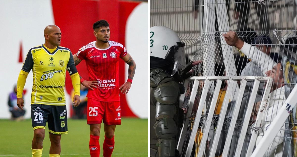 La Calera vs San Luis por Copa Chile acabó suspendido.