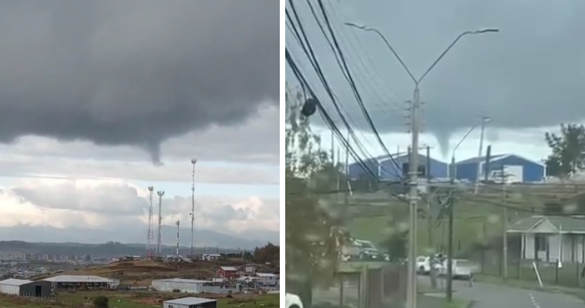 Descartan nuevo tornado en Puerto Montt tras viralización de registros en redes sociales