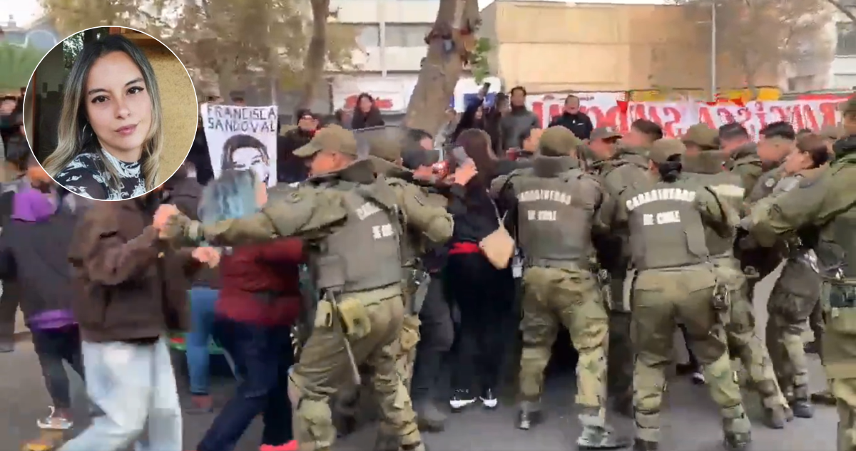 Denuncian represión injustificada en homenaje a Francisca Sandoval, periodista asesinada en 2022
