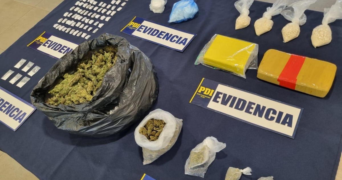 Desbaratan banda que internaba drogas y armas en provincia de Aconcagua
