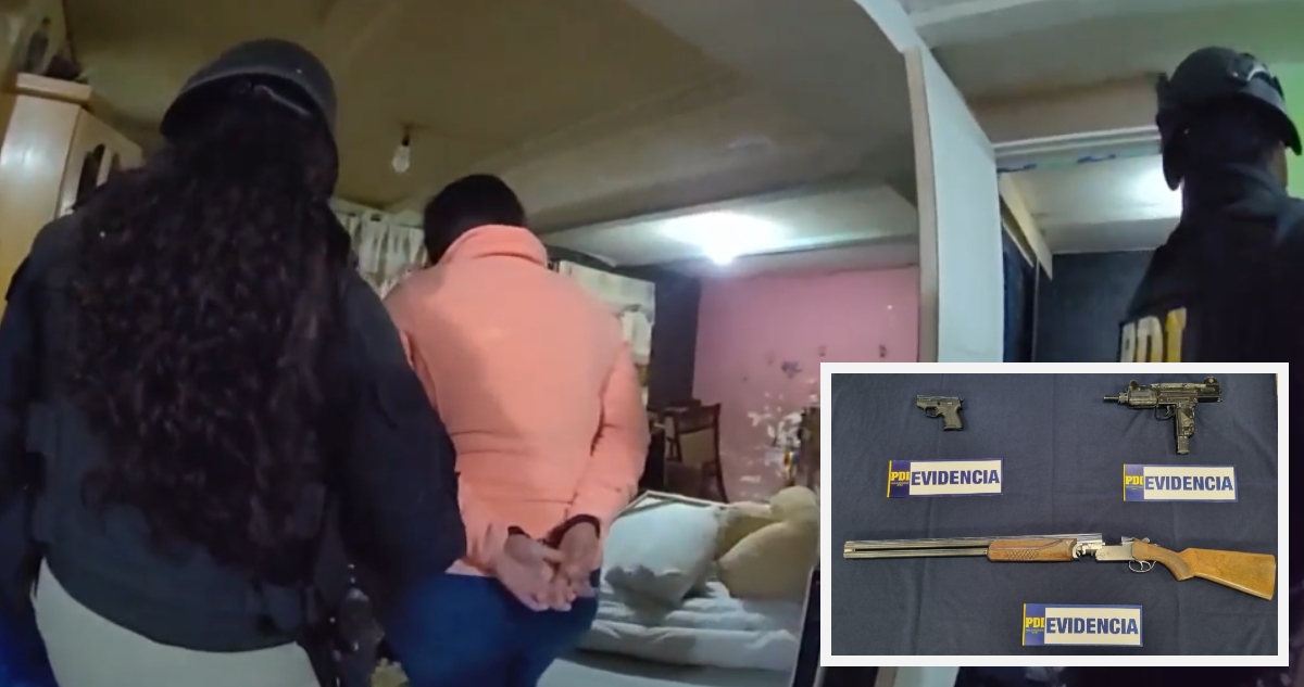Desbaratan banda que internaba droga y armas en provincia de Aconcagua
