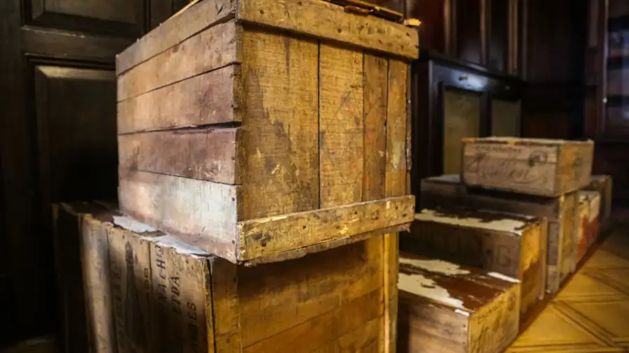 Cajas material Nazi Argentina