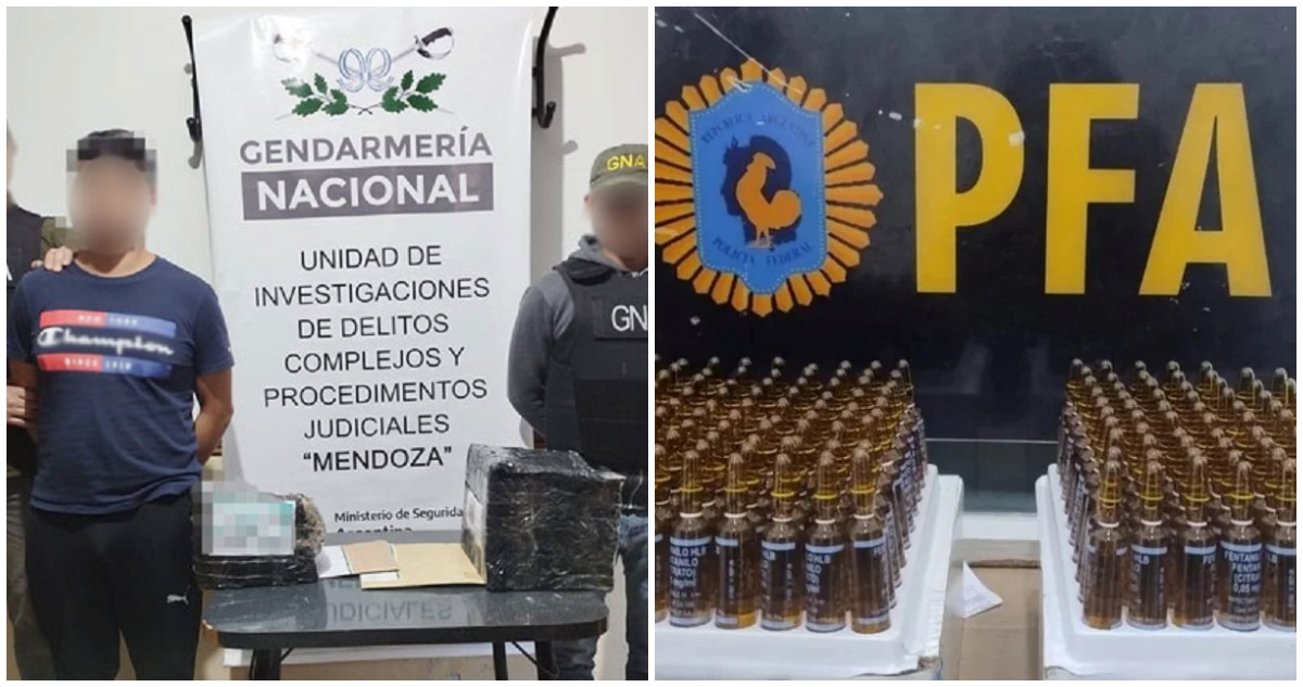 Detenidos por tráfico de Fentanilo