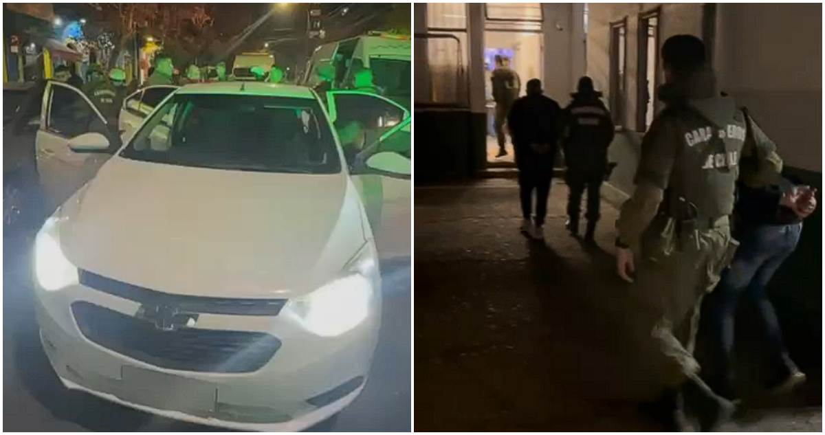 Abordazo en el centro de Santiago termina con tres detenidos: simulaban ser policías