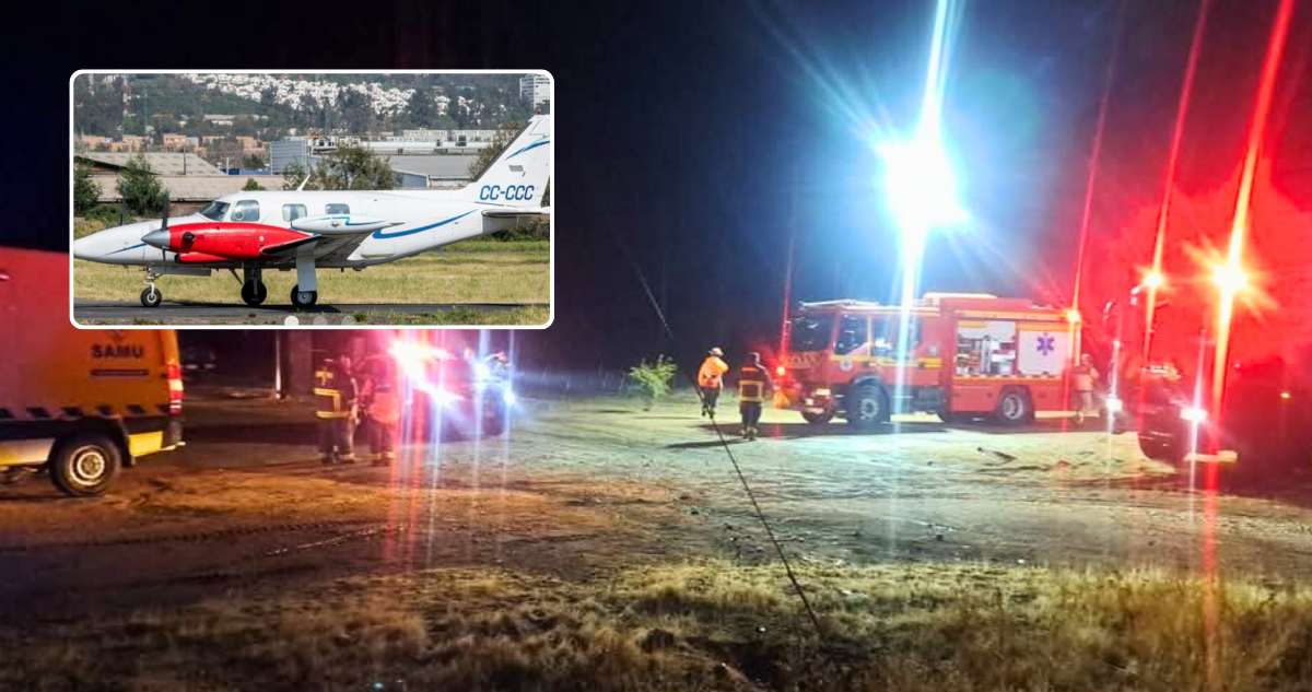 DGAC confirma accidente de avioneta ambulancia con 6 personas a bordo: sigue búsqueda en Curacaví