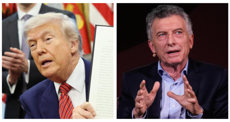 Donald Trump y Mauricio Macri