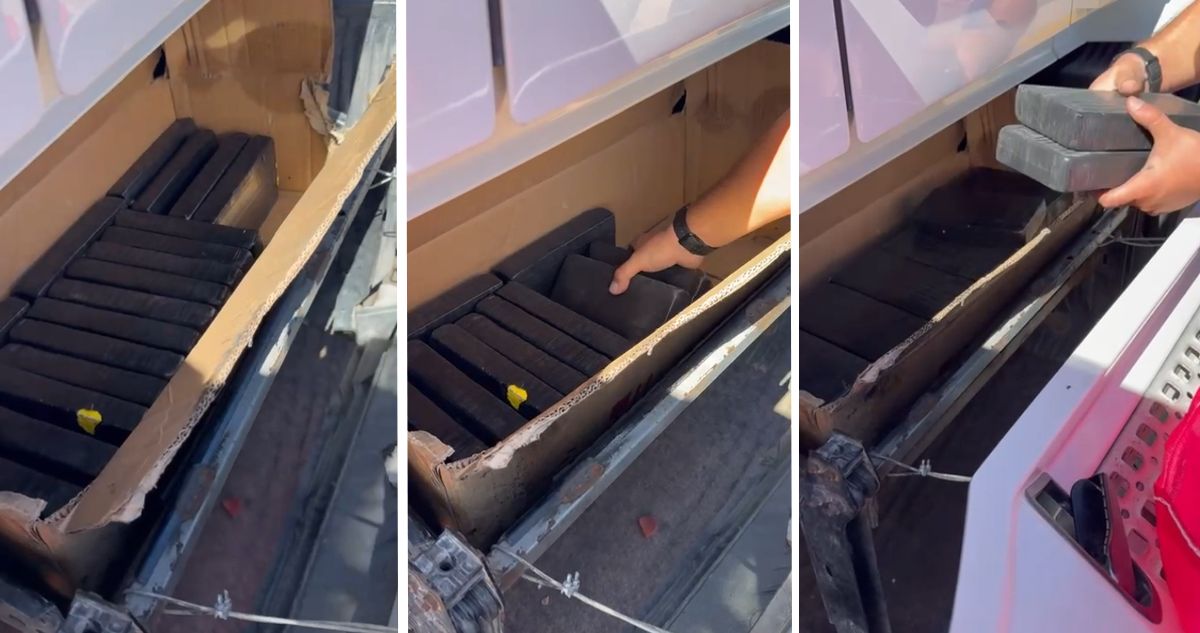 Descubren 160 kilos de cocaína en cabina de camión en Quillagua: conductor intentó darse a la fuga