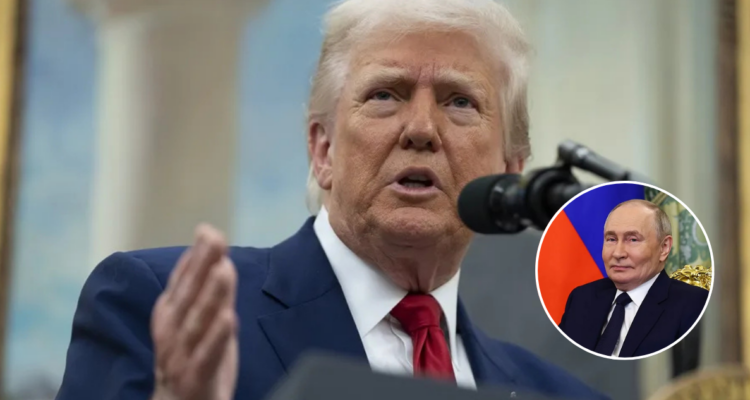 Trump admite estar “decepcionado” de Putin y le da 2 semanas para demostrar que quiere paz con Ucrania