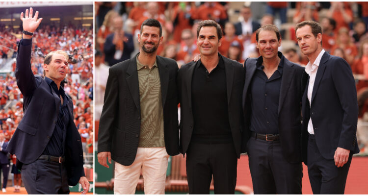 El homenaje a Rafael Nadal en Roland Garros
