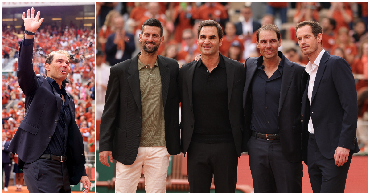 El homenaje a Rafael Nadal en Roland Garros