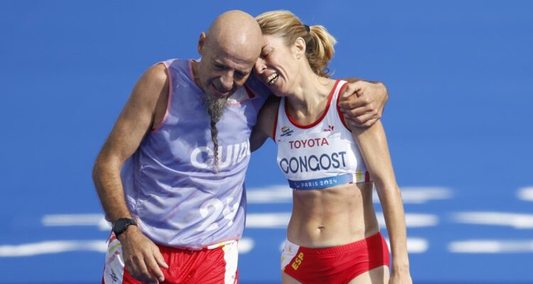 Elena Congost, recordada atleta paralímpica española, ahora padece de cáncer.