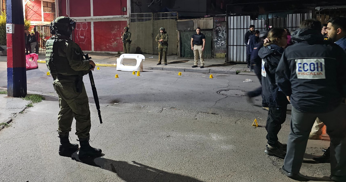 En prisión preventiva quedan dos extranjeros acusados de acribillar a un hombre en Quilicura
