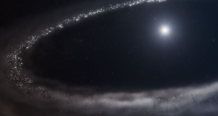 El telescopio espacial James Webb confirma la presencia de hielo de agua fuera del sistema solar