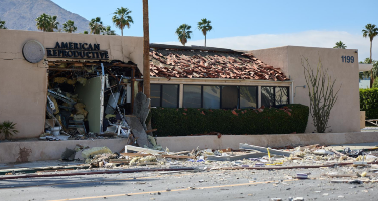 Clínica de fertilidad en California donde ocurrió explosión y cuyo sospechoso fue identificado