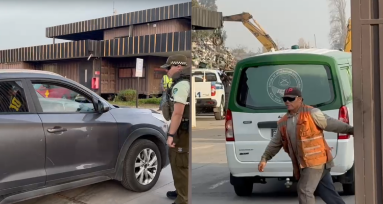 Capturas de videos cedidos a La Radio