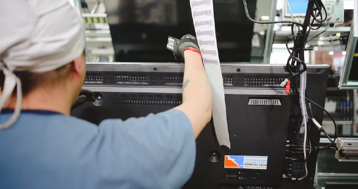 Fábrica en Tierra del Fuego 