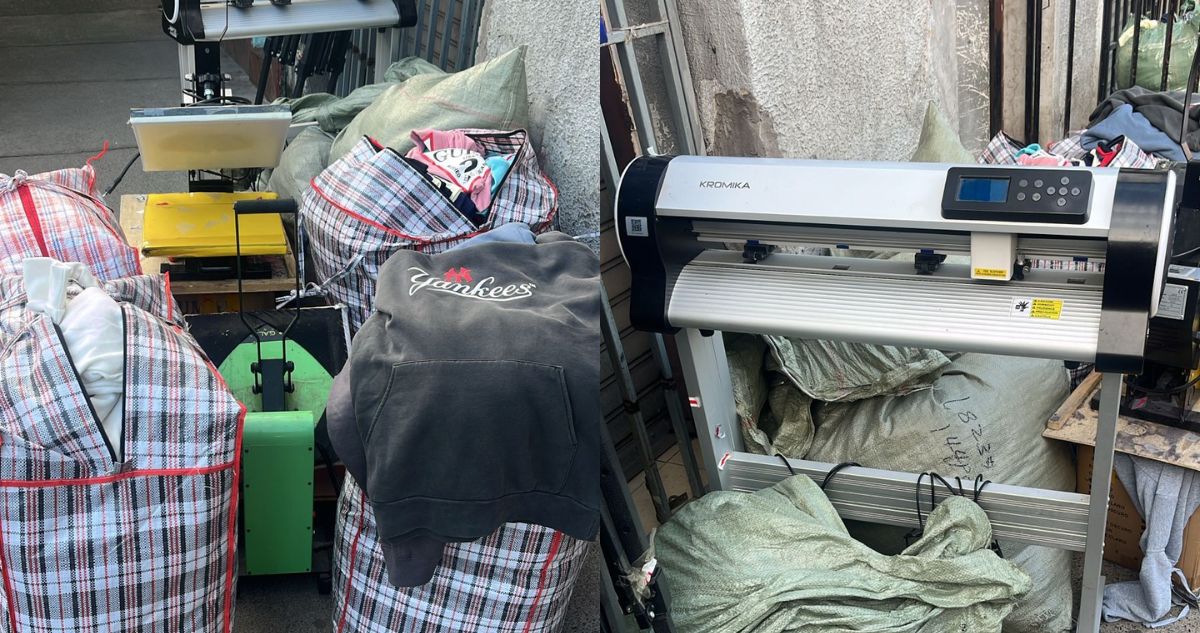 OS9 desarticula red de falsificación de ropa que se vendía en Meiggs