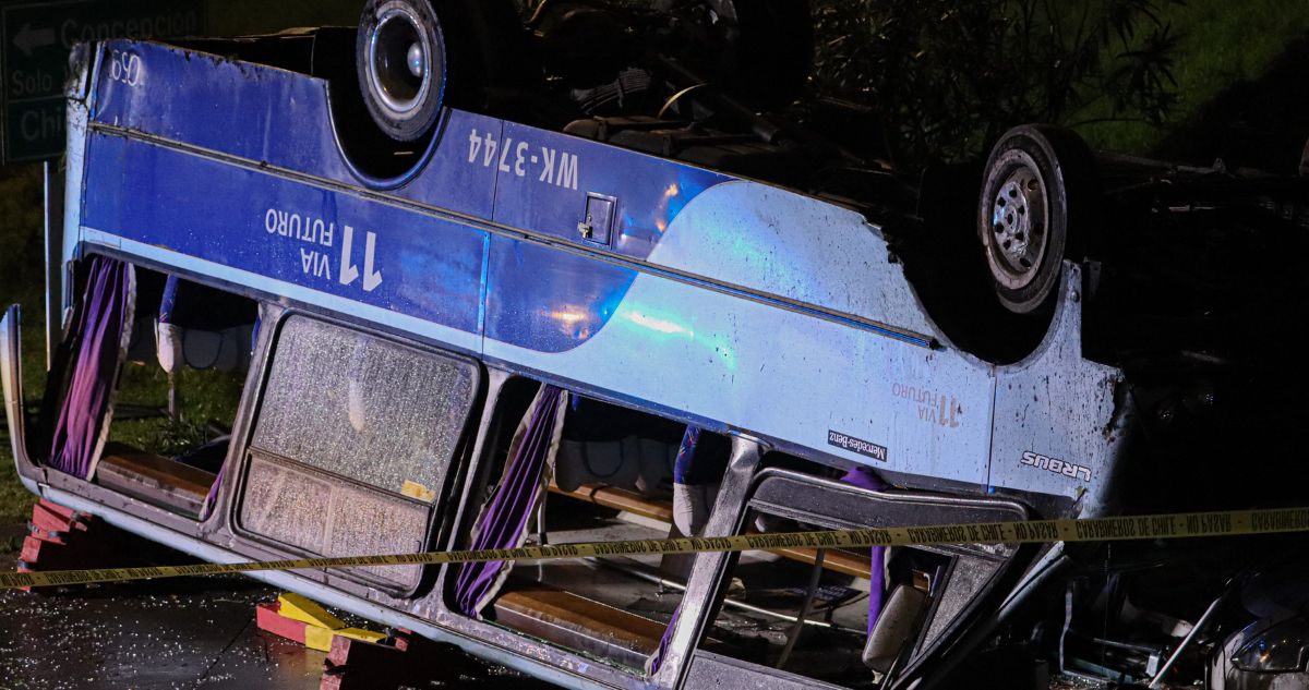 Prisión preventiva para chofer de micro por fatal accidente en Chiguayante: dio positivo a cocaína