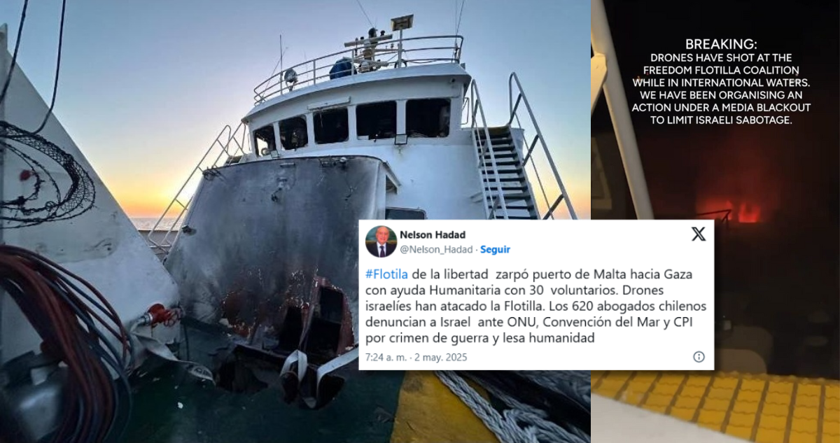 Más de 600 abogados chilenos denunciarán a Israel ante la ONU y la CPI por ataque a buque humanitario