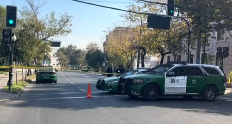 Evacuan edificio de Providencia tras denuncia por presencia de lo que sería una granada