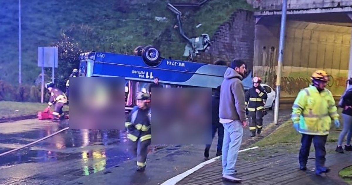 Grave accidente en Chiguayante