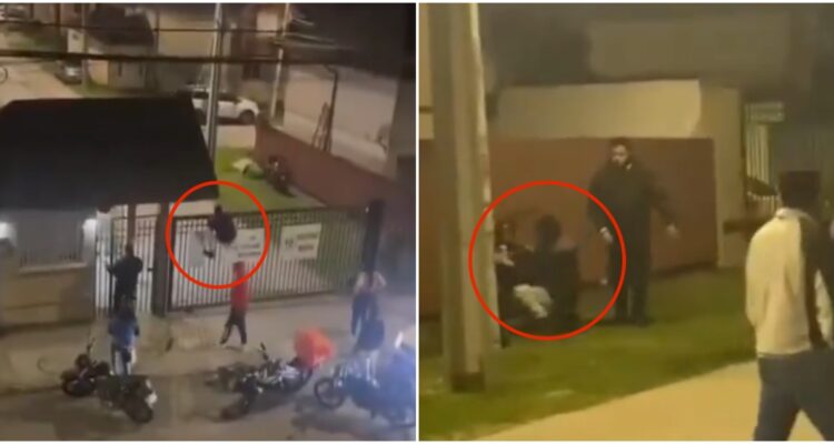 Grupo de extranjeros ingresó a condominio en Concepción