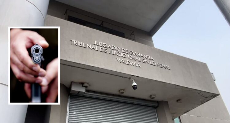 Hombre habría llegado armado a una audiencia en el Juzgado de Garantía de Valdivia