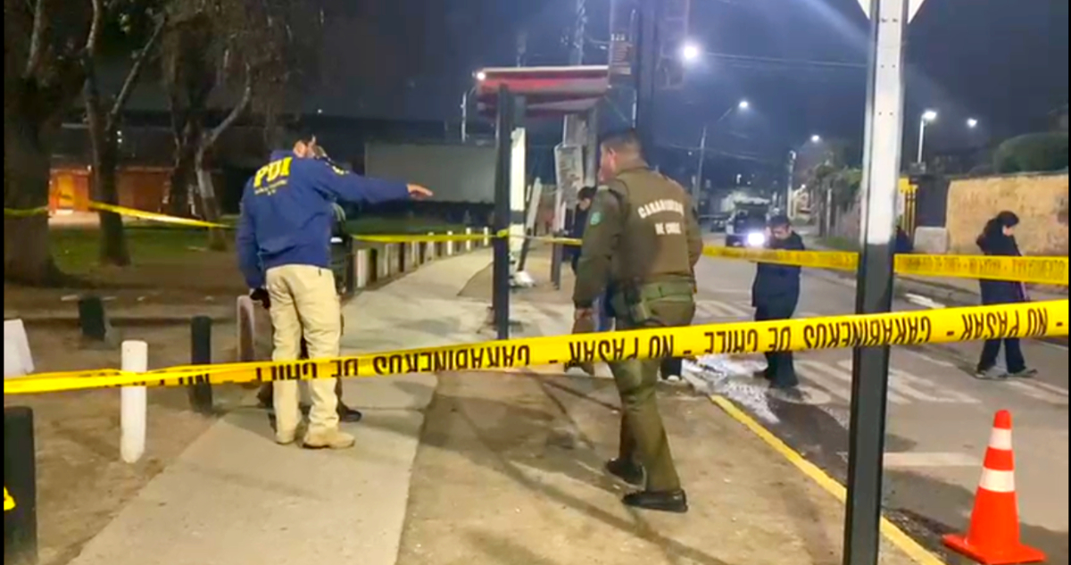 Homicidio en Maipú: víctima iba en bicicleta, tuvo altercado con ocupantes de auto y le dispararon