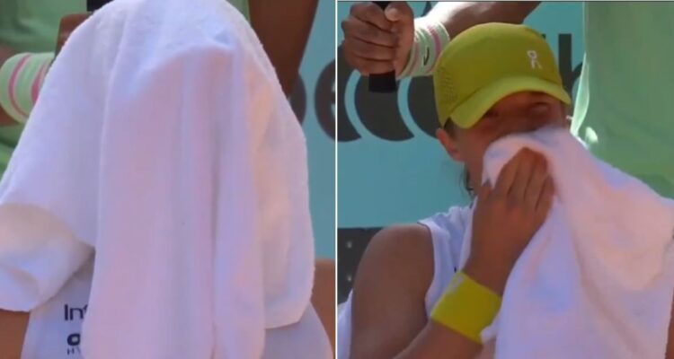 Iga Swiatek sufrió y acabó en llanto ante Coco Gauff en Madrid