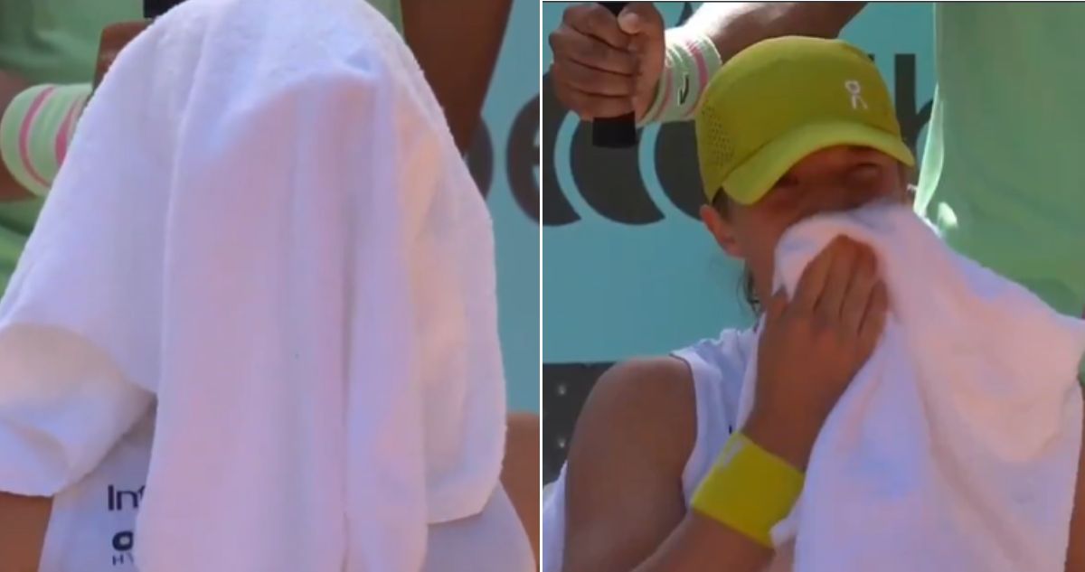 Iga Swiatek sufrió y acabó en llanto ante Coco Gauff en Madrid