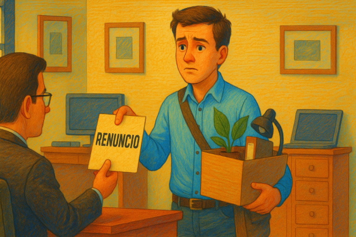 Jóvenes no temen en renunciar