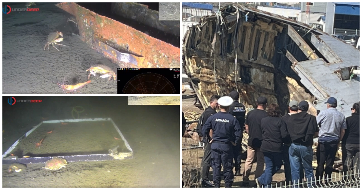 Revelan imágenes de robot submarino que evidencia destrucción de lancha “Bruma”