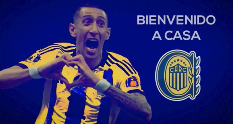 Ángel di María regresa a Rosario Central luego de 18 años.
