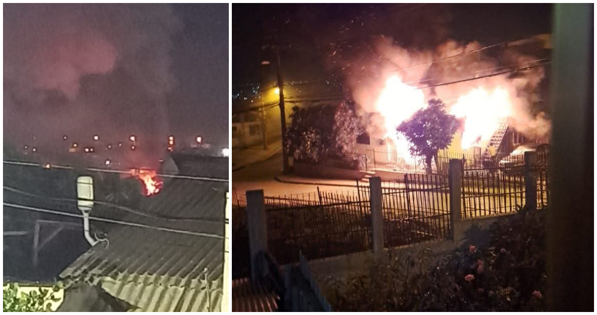 Dos personas mueren en distintos incendios que destruyeron viviendas en Viña del Mar