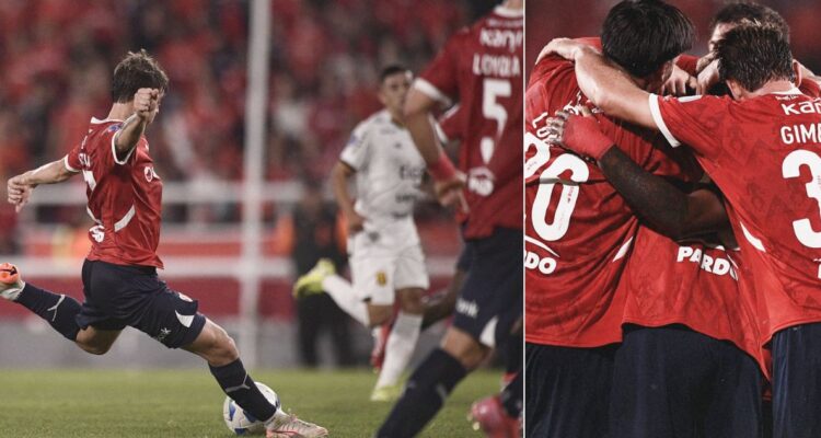 Independiente venció a Guaraní por la Copa Sudamericana