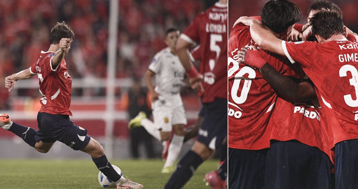 Independiente venció a Guaraní por la Copa Sudamericana