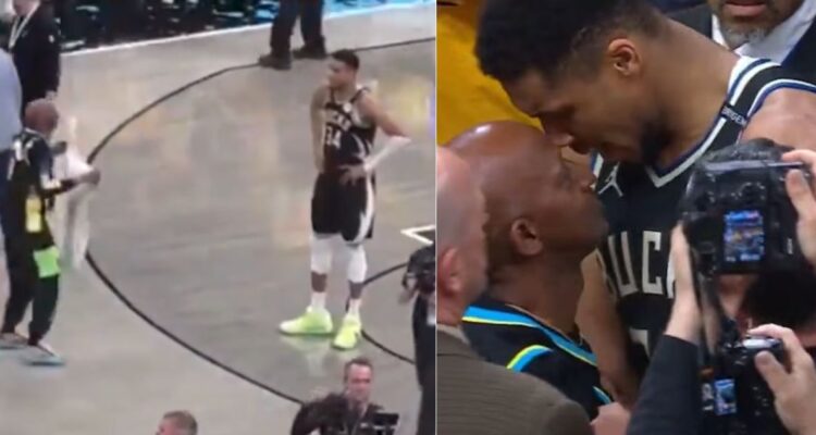 EL padre de Haliburton vetado del estadio de Indiana Pacers por incidente con Giannis Antetokounmpo